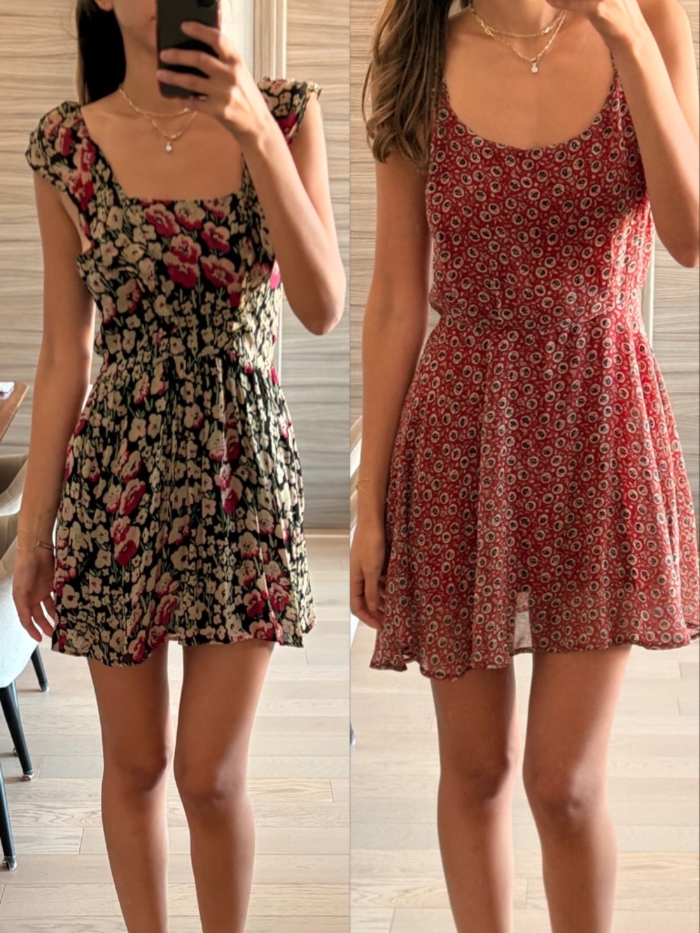 Size S dresses (reformation and no brand)